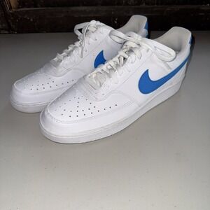 Nike Court Vision Lo‎ NN White Photo Blue Sneakers DH2987-105 Mens 11.5 New